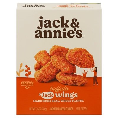 Jack & Annies Buffalow Wings Jackfruit 8/9.1 Oz [UNFI #49824]