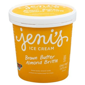 Jeni Icrm Brn Btr Alm 8/16 OZ [UNFI #75980]