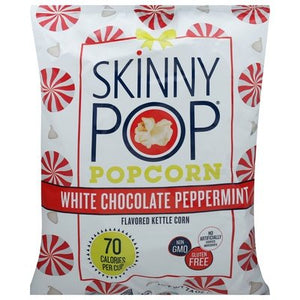 Skinnypop Popcorn White Chocolate Peppermint 6/7.4 Oz [UNFI #60132]