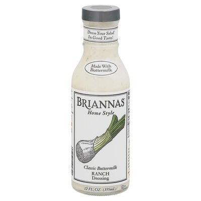 Briannas Nat Homestyle Clssc Btrmk Rnch 6/12 OZ [UNFI #66490]