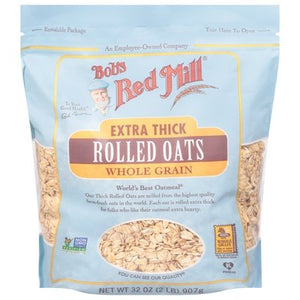 Bobs Red Mill Extra Thick Rolled Oats 4/32 OZ [UNFI #19852]