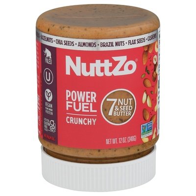 Nuttzo Crunchy Power Fuel Ntrl 6/12 OZ [UNFI #24681]