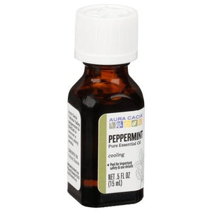 Aura Cacia Ess Oil Peppermint .5 OZ [UNFI #55359] T