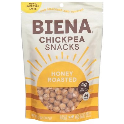 Biena Chkpea Snk Hny Rst 8/5 OZ [UNFI #64111]