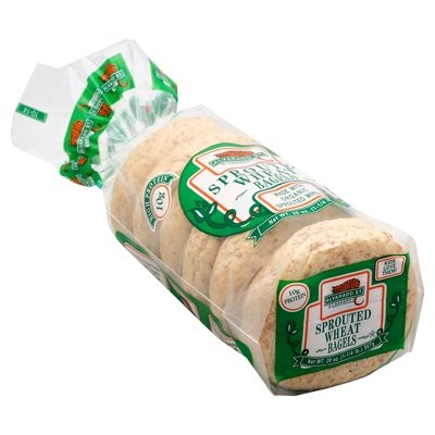 OG3 Alvarado Bagel Sprouted Wheat 6/6 PK [UNFI #16321]