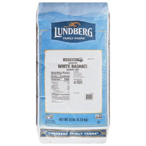 OG2 Lundberg White Basmati Rice 25 LB [UNFI #01604]