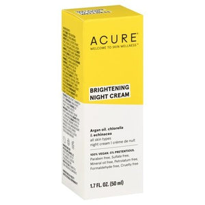 Acure Brghtng Night Crm 1.7 OZ [UNFI #82623]