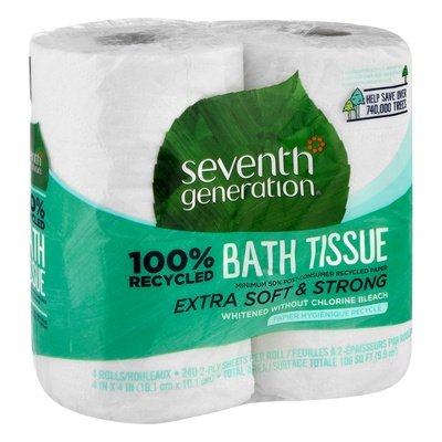 Seventh Gen Bath Tissue 300 Sheet 12/4/300 CT [UNFI #55751] T