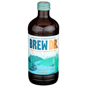 Brew Dr Kombucha Clear Mind 12/14 Oz [UNFI #13800]