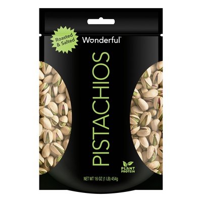 Wonderful Pistachios Roasted Salted 12/16 OZ [UNFI #11908]