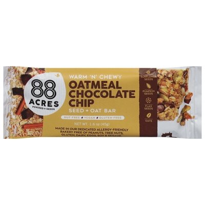 88 Acres Oatmeal Chocolate Chip 9/1.6 Oz [UNFI #25003]