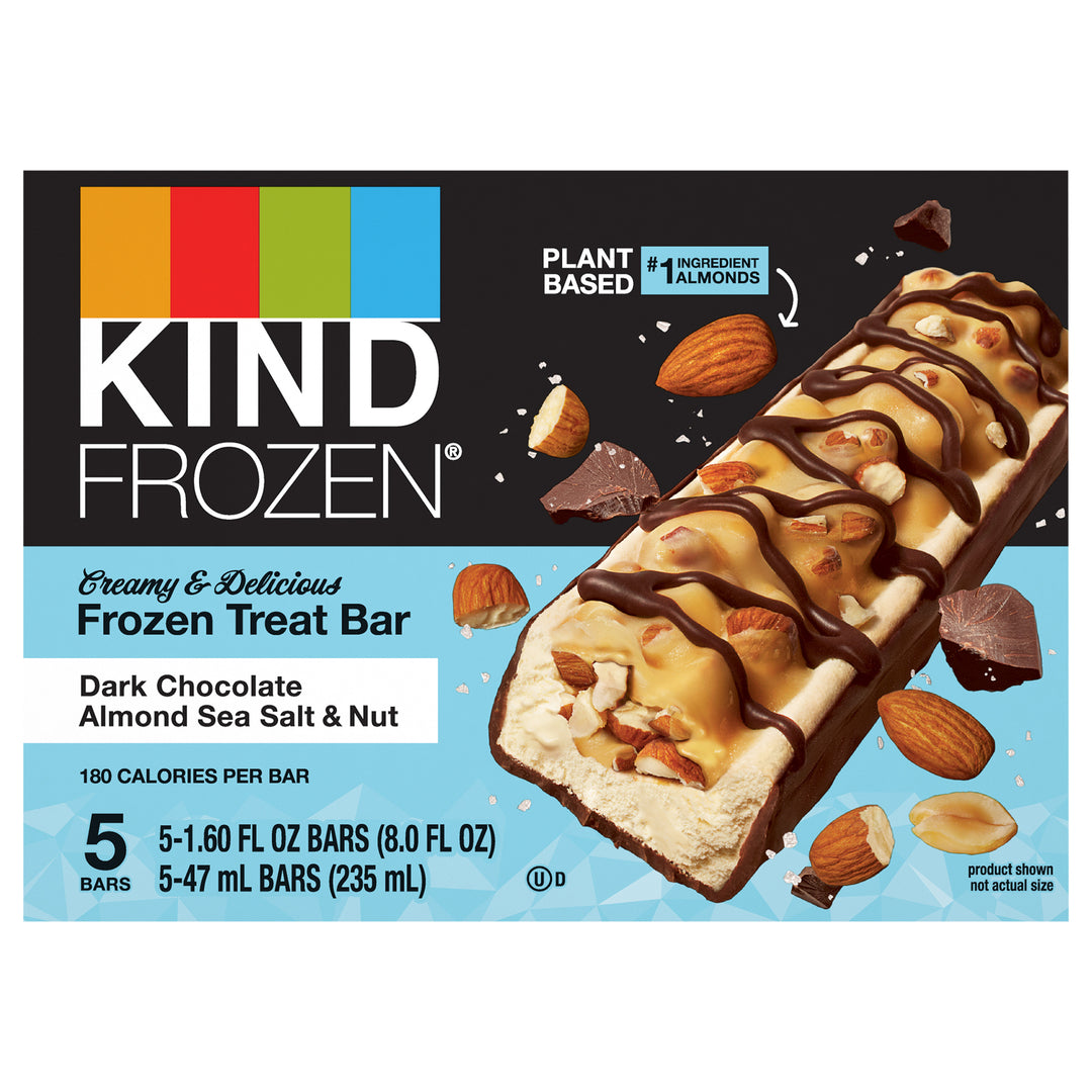 Kind Frozen Dark Choc Almond Sea Salt 12/5 Ct [UNFI #51644]