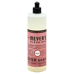 Mrs Meyers Dish Soap Rosemary 6/16 OZ [UNFI #06056] T