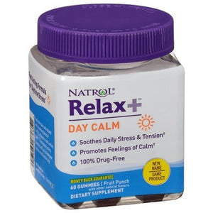 Natrol Relaxia Day Calm-Gummy 60 Ct [UNFI #74280] T