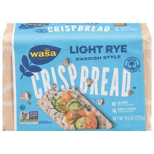 Wasa Crispbread Light Rye Ff 12/9.5 OZ [UNFI #25655]