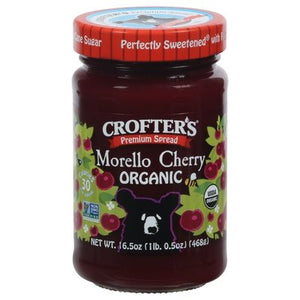 OG2 Crofters Premium Morello Cherry Spread 6/16.5 OZ [UNFI #13451]