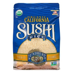 Lundberg Family Farms White Sushi Rice 6/4 Lb [UNFI #7848]