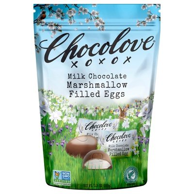 Chocolove Eggs Mlk Choc Marshmallow 8/7.05 Oz [UNFI #55878]