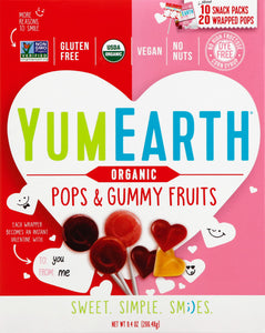 Yumearth Valentine Variety Snack Packs 6/9.4 Oz [UNFI #29073]