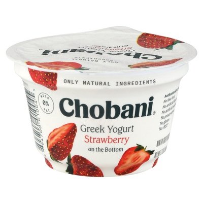 Chobani Straw Nf Yogurt 12/5.3 OZ [UNFI #69323]