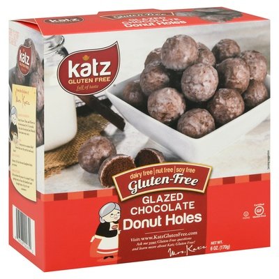 Katz Gf Dnut Hls Choc Gl 6/6 OZ [UNFI #70336]