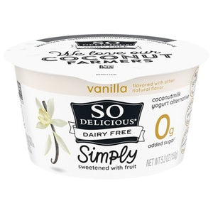 So Delicious Zero Sugar Vanilla 8/5.3 Oz [UNFI #73450]