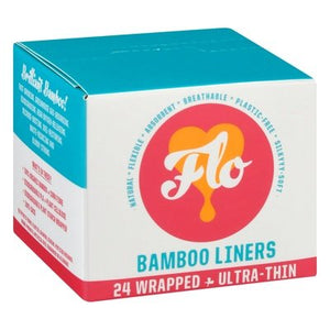 Flo Liners Bamboo 24Pk 12/24 CT [UNFI #68986]