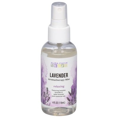 Aura Cacia Relaxing Lavender Mist 4 OZ [UNFI #50890] T