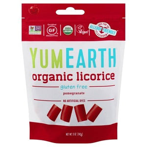 Yumearth Pomegranate Licorice 6/5 Oz [UNFI #58669]