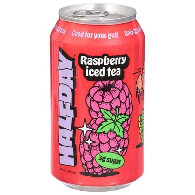 Halfday Raspberry,Prebiotic 12/12 Oz [UNFI #62490]