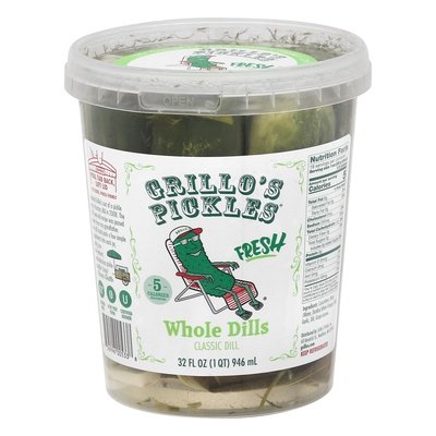 Grlo Pckl Whl Itln Dill 6/32 OZ [UNFI #78489]