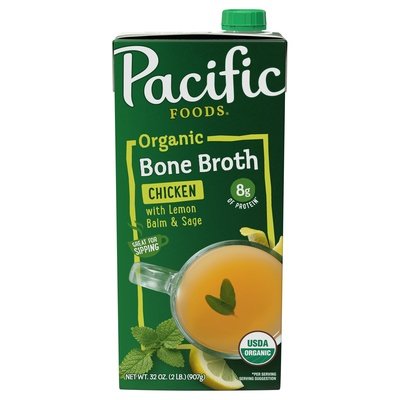 Pacific Foods Lemon Balm And Sage Chicken Bone 12/32 Oz [UNFI #21723]