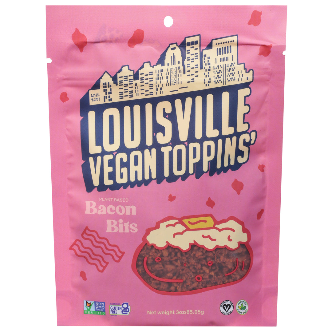 Louisville Vegan Jerky Vegan Bacon Bits 10/3 Oz [UNFI #60226]