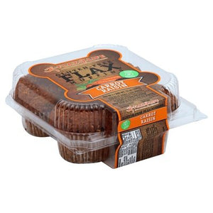 Flax4life Muffin Carrot Raisin Ct 6/14 OZ [UNFI #78677]