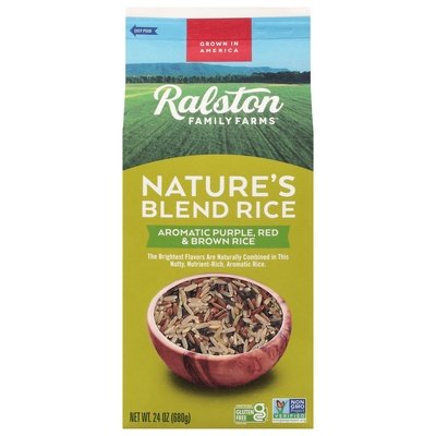 Ralston Family Farms Nature s Blend Rice 6/24 OZ [UNFI #35123]