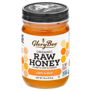 OG1 Glorybee Raw Honey 6/18 OZ [UNFI #38569]