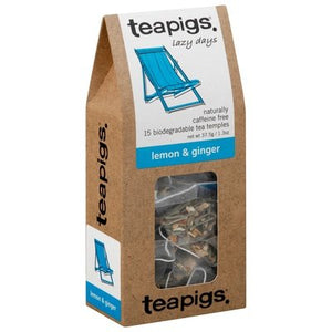 Teapigs Lemon & Ginger 6/15 CT [UNFI #82344]