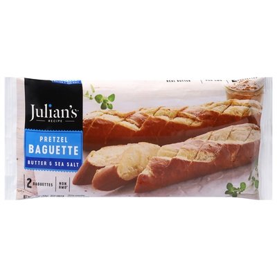 Julians Recipe Pretzel Butter & Sea Salt 2 Ct 12/12.35Z [UNFI #11649]