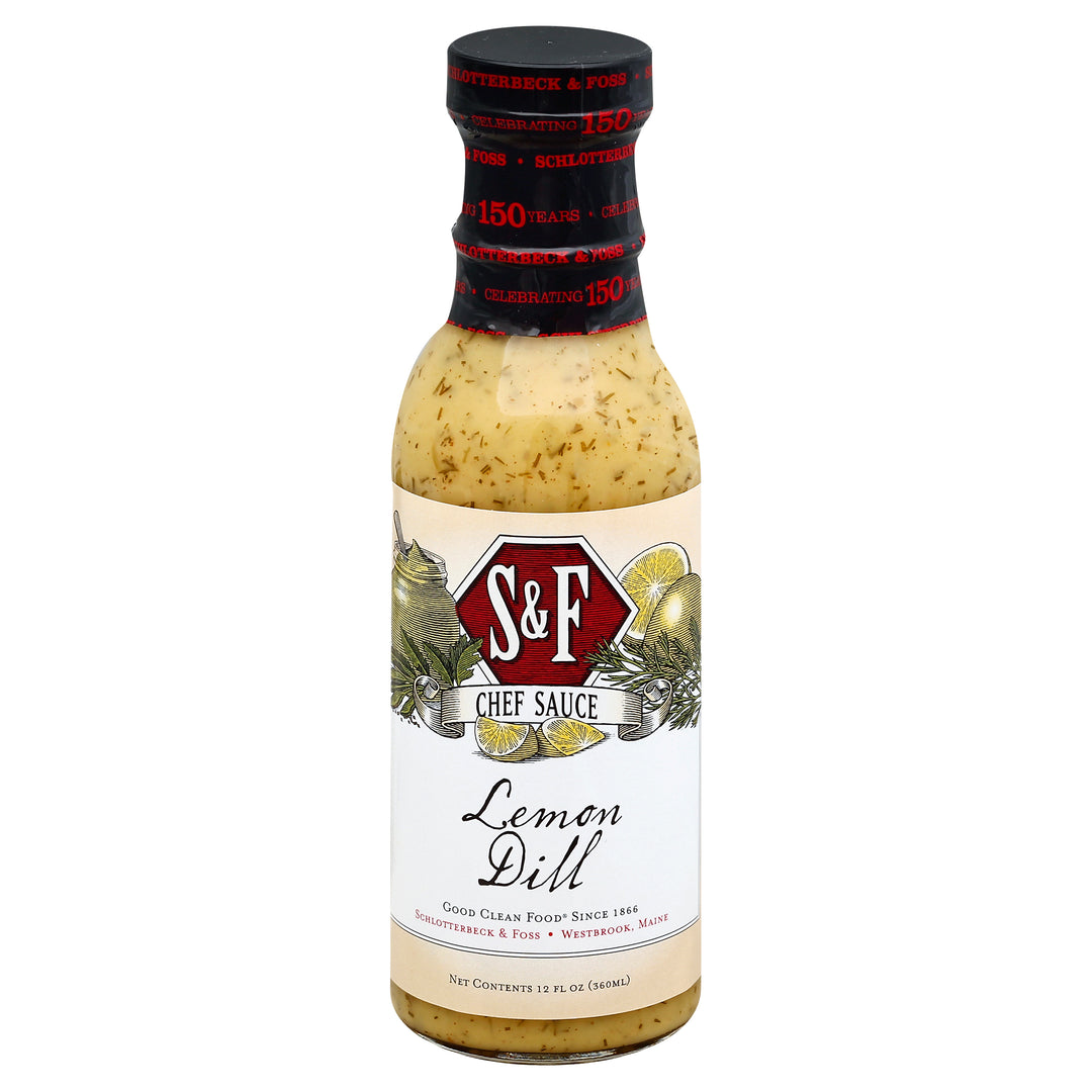 Schlotterbeck & Foss Lemon Dill Sauce 6/12 Oz [UNFI #08047]