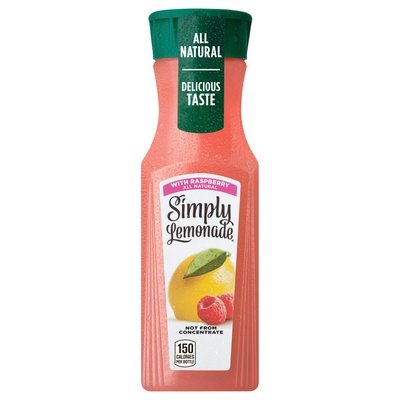 Smply Lemonade W/Rasp Ss 12/340 ML [UNFI #68554]