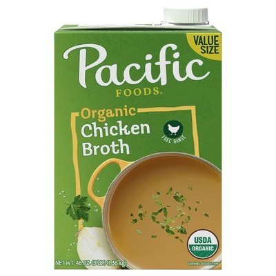 Pacific Foods Chicken Broth,Free Range 8/48 Oz [UNFI #36861]