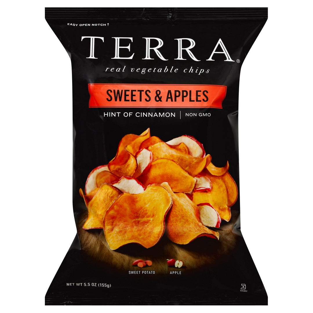 Terra Chips Sweets & Apples Hint Of Cinn 12/5.5 Oz [UNFI #04833]