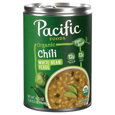 Pacific Foods White Bean Verde 12/16.5 Oz [UNFI #84567]