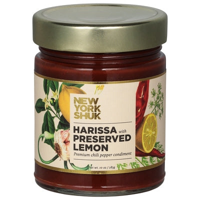 New York Shuk Lemon Preserved Harissa 6/10 Oz [UNFI #27658]