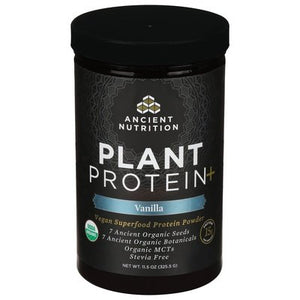 OG2 Ancient Nutrition Plant Protein Vanilla 11.5 OZ [UNFI #51269] T