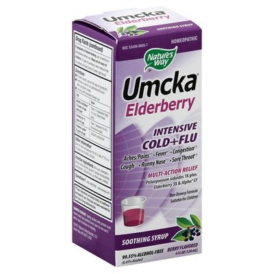 Nat Way Umcka Elderberry Intensiv Cld Fl 4 OZ [UNFI #46730] T
