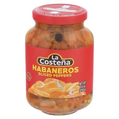 La Costena Sliced Habaneros 12/7.4 Oz [UNFI #81240]