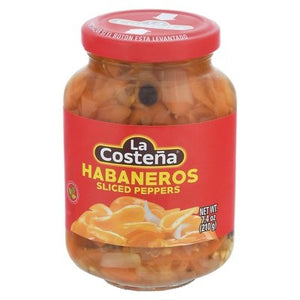 La Costena Sliced Habaneros 12/7.4 Oz [UNFI #81240]