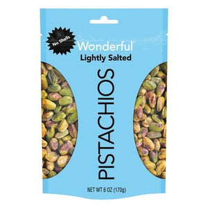 Wonderful Pistachios Roasted Light Salt, No Shell 10/6 Oz [UNFI #50527]