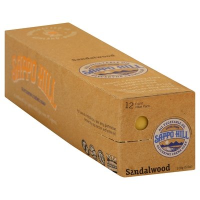 Sappo Soap Sandalwood 12/3.5 OZ [UNFI #60208] T